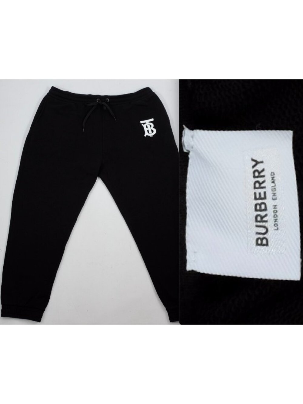 Burberry sz XXXL sweatpants joggers black monogram excellent condition worn once